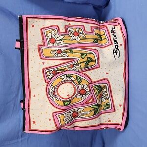 NWOT Brighton GWP Canvas LOVE Large Tote